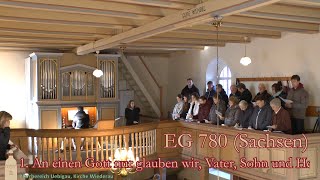 EG 780 Sachsen An einen Gott nur glauben wir [upl. by Carita468]