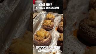 Crab meat stuffed mushrooms [upl. by Ettolrahc]