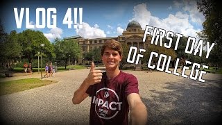 Vlog Moving to College and First Day of Class  Texas AampM University [upl. by Nosidda]