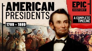 American Presidents A Complete Timeline  Washington to Cleveland 12 [upl. by Oiramel]