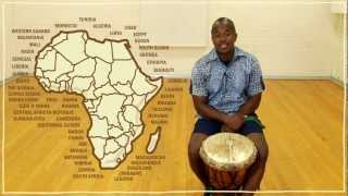 Fiveish Minute Drum Lesson  African Drumming Lesson 1 The Djembe [upl. by Naitsirt]