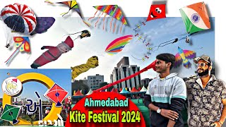 Ahmedabad International Kite Festival 2024 KiteFestival 2024 Ahmedabad Kite Festival [upl. by Mclyman]