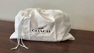 Unboxing limited edition Coach✨ unboxing coach handbags crossbodybag over40 [upl. by Corabelle]