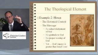 Reformed Biblical Hermeneutics  Part 7  The Theological Element [upl. by Etnaed]