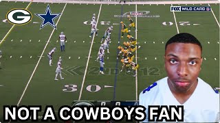 Cowboys Fan Reacts to Cowboys vs Packers LOSS NFL Playoffs [upl. by Fionna920]