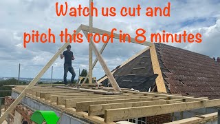 Cut and pitch your own loft conversion or extension roof it’s really not that hard [upl. by Seuguh]