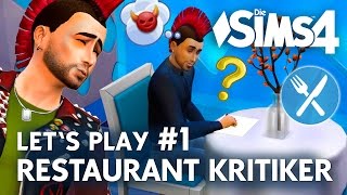 Rudi der Restaurant Kritiker 1  Mitmachen Die Sims 4 Gaumenfreuden Gameplay deutsch [upl. by Einaej]