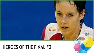 Kristine Lunde makes the difference in the EHF EURO 2008 Final  EHF EURO 2016 [upl. by Moskow918]