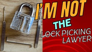 Im Not The Lock Picking Lawyer I make an attempt to become an expert picker like the Lawyer [upl. by Ayocal]