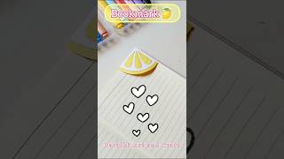 Cute Bookmark Idea  Easy Paper Craft shorts youtubeshortsfeature art craft diy [upl. by Airretnahs]