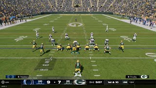 Madden NFL 25 Colts Vs Packers Week 2 [upl. by Gadmann]