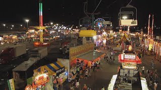 Meadowlands Fair 2012 Sky Ride Wheel and more [upl. by Siulegroj]