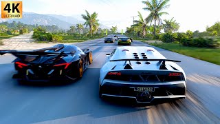 Forza Horizon 5 I Lamborghini Sesto Elemento I Goliath Race  Gameplay [upl. by Blakeley]