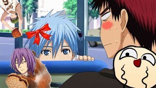 Личный гарем Куроко  Kuroko no Basuke Crack 2 [upl. by Aerdnek539]