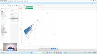 Scatter Plot in Tableau [upl. by Yeltsew]