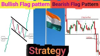 Bullish Flag And Bearish Flag Chart pattern  Flag Pattern Trading Strategy [upl. by Aliac679]