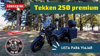 TEKKEN 250 RVM la elegida para la AVENTURA [upl. by Erland]