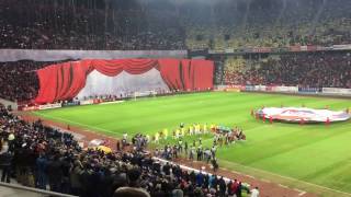 FULL CHOREOGRAPHY DINAMO BucharestSTEAUA Bucharest 31 30112016 [upl. by Aneehsram893]