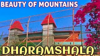 GOING DAILY UNIVERSITY IN MOUNTAINS OF DHARAMSHALA HIMACHAL PRADESH  MOUNTAIN VLOGS [upl. by Ruhtua]