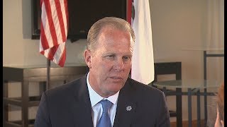 San Diego Mayor Talks Border And Economy With KPBS [upl. by Annahpos343]