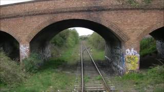 Deltic Brake Van Ride 55018 Nene Valley Railway Fletton Branch 7th April 2017 [upl. by Loggia]