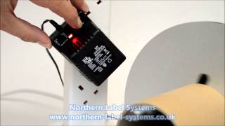 LABELMATE MC11 Rewinder  Northern Label Systems [upl. by Trev]