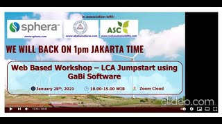 Webinar  LCA Jumpstart using GaBi Sphera LCA Software [upl. by Gapin]