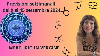 Previsioni della settimana dal 9 al 15 settembre [upl. by Casar]