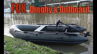 FOX Inflatable Boat and 65lb Electric Motor [upl. by Malchy96]