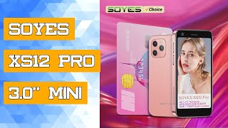 SOYES XS12 Pro 30quot Mini 4G Smartphone Android 10 Octa Core 13MP Camera WIFI Bluetooth FM Hotspot GP [upl. by Notgnirrab]