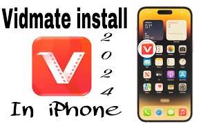 How to dawonload vidmate in iPhone  how to install vidmate in iOS [upl. by Behre]