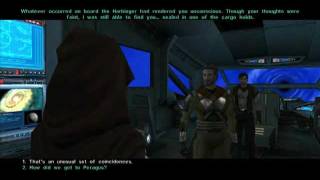 Star Wars KotOR 2 TSL walkthrough  Part 11  Long chat with Kreia [upl. by Nnairol]