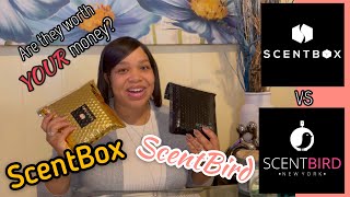 ScentBox VS ScentBird  Fragrance Subscription Unboxing Comparison and Review [upl. by Nahgem960]