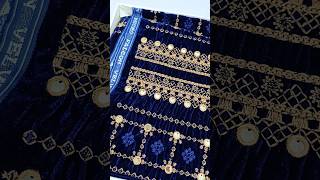 Velvet Suits  Embroidered Fancy Velvet  Embroidered Fancy Net Dupatta  Partywear [upl. by Eenaj]