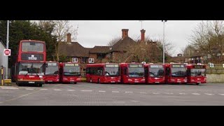 Bus routes at Orpington Bus Garage [upl. by Darreg812]