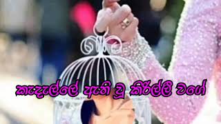 කැදැල්ලේ ඇති වූ කිරිල්ලී වගේ  Kadalle Athi Wu Kirilli Wage  Sinhala Song [upl. by Enitsirc]