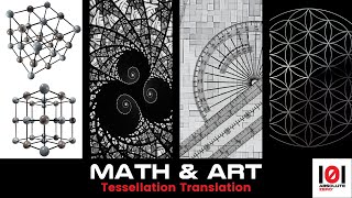 How to Draw Translation Tessellation Pattern Kids Math amp Art project [upl. by Crandell646]