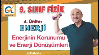 9 Sınıf fizik konu anlatımı  Enerjinin Korunumu ve Enerji Dönüşümü [upl. by Kennan]