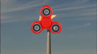 Teletubbies Windmill With Fidget Spinner [upl. by Anelaj]