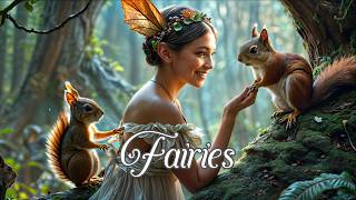 Wood Fairies amp Forest Animals  Soothing Harp Peaceful Relaxing Music with Bird and Nature Sounds [upl. by Nonohcle740]