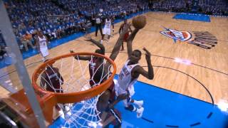 Durants BIG game 1 slam on Bosh [upl. by Andrei36]