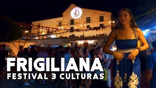 Frigiliana Spain Fun Night Festival 3 Culturas Summer 2023 August Update Costa del Sol  Málaga 4K [upl. by Aural]