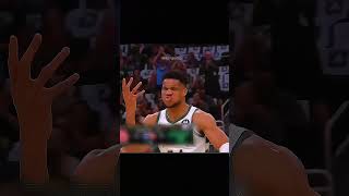 Carmelo Cant Do It Against GIANNIS 🥶☠️shorts [upl. by Tutt339]