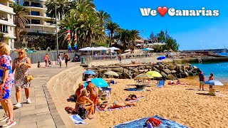 Costa Alegre  Arguineguin Beach Walking Tour  Gran Canaria Spain  4K  We❤️Canarias [upl. by Ecirtap250]