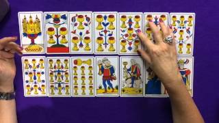 Curso Tarot  ARCANOS MENORES TAROT de MARSELLA COPAS [upl. by Wileen]