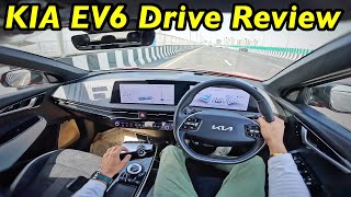 KIA EV6 Full Drive Review ⚡️ Electric Sports Car 🙈 Aayushssm [upl. by Yeltsew]