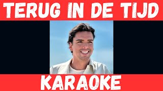 Yves Berendse  Terug In De Tijd Karaoke  Instrumental [upl. by Hpsoj33]