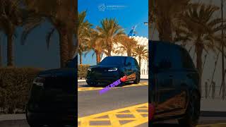 Full black range rover in dubai music song remix love edm galaxyzflip [upl. by Ahser]