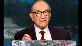 Alan Greenspan WE CAN ALWAYS PRINT MORE MONEY [upl. by Olly]