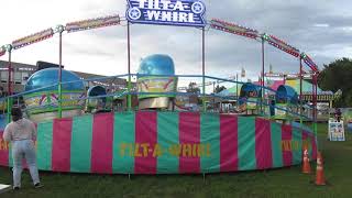 TiltAWhirl OffRide POV at the 2021 St Gregs Carnival 2021 in NJ [upl. by Orit]